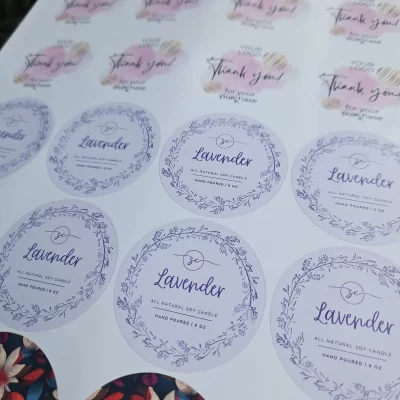 Full colour stickers