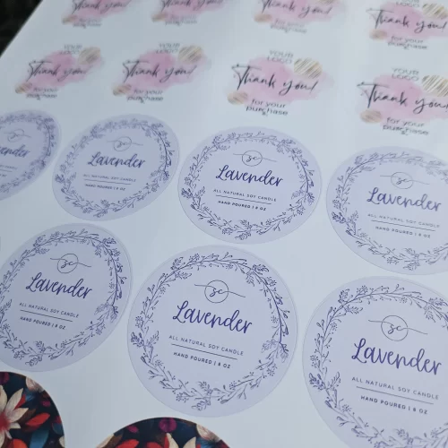 Full colour stickers
