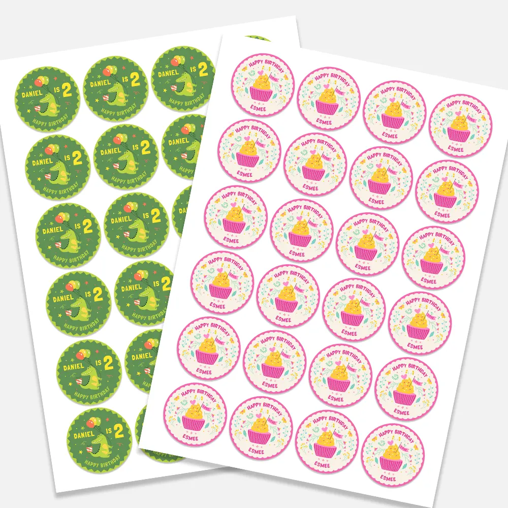 Birthday Stickers