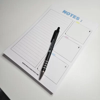 Custom Notepad - Tear Off Style