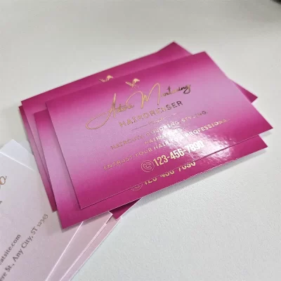 Foil Business Cards 1