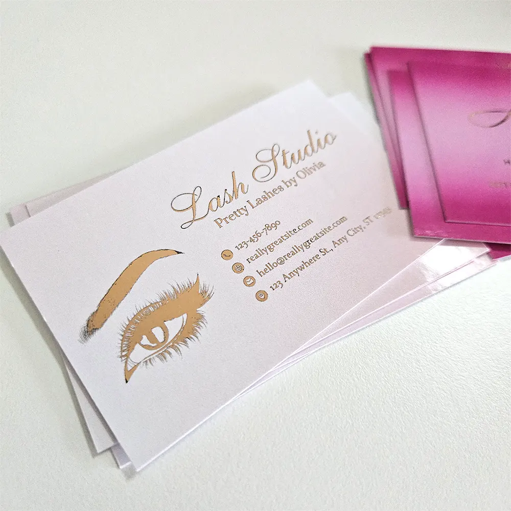 Foil Business Cards 2