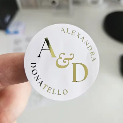 Wedding Stickers (A4 Sheets)