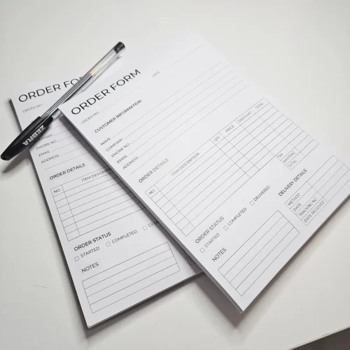 Custom Order Form