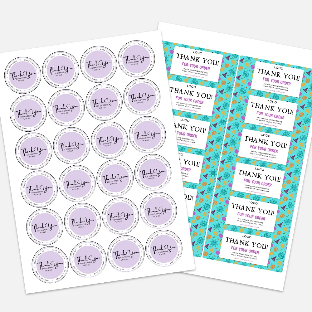Thank You Stickers