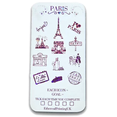Paris-foiled-foil-savings-tracker Paris foil savings tracker savings challenge
