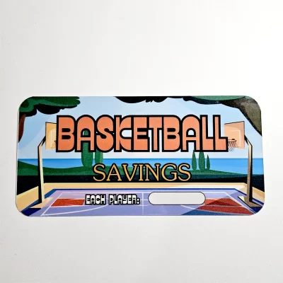 Basketball-back Basketball Savings Challenge
