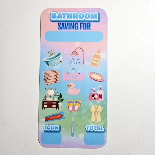 Bathroom Savings Challenge Tracker