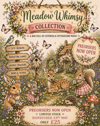 Meadow Whimsy Savings Collection Box